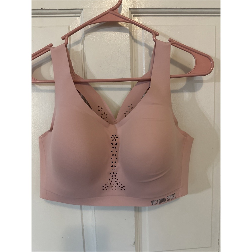 Victoria Secret Angel Max Sports Bra Women's Size 38C High Support Pink